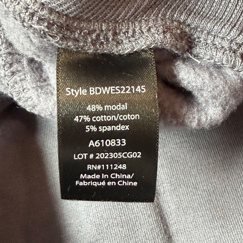 Barefoot Dreams Sweatpants Women M Gray Jogger Modal Cotton Loungewear Travel - Picture 5 of 7